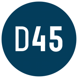 District 45 logo